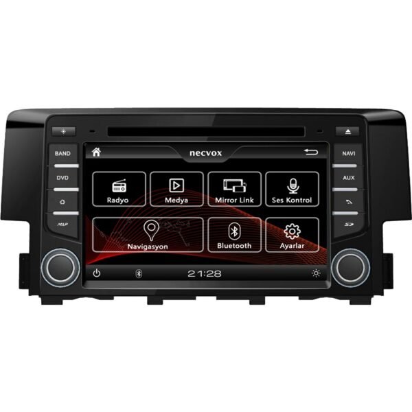 Necvox DVA-S99133 Honda Civic 2017 Navigasyon ve Multimedya Sistemi