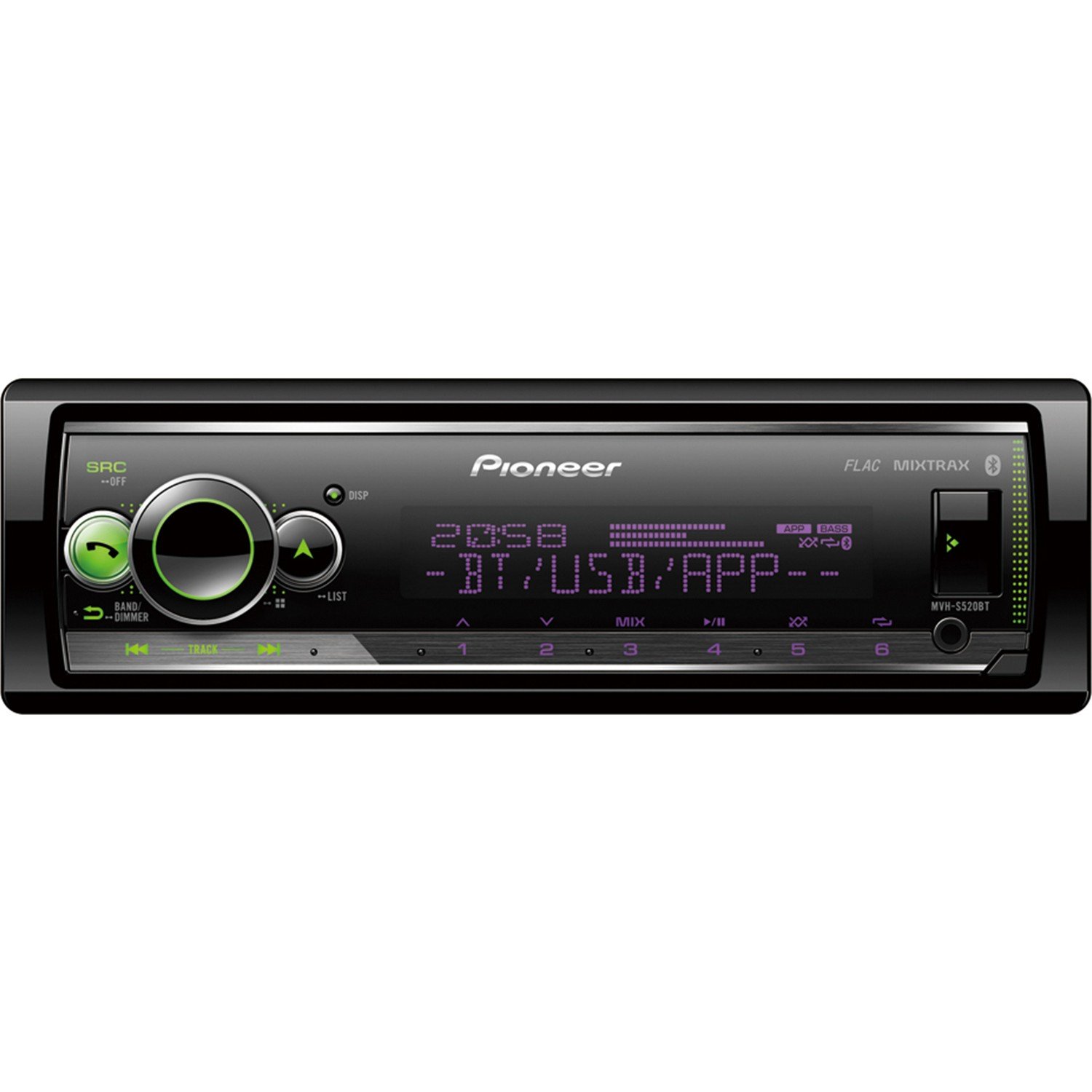 110000008971341.jpg Pioneer MVH-S520BT Bluetooth USB Oto Teyp - Görsel 1