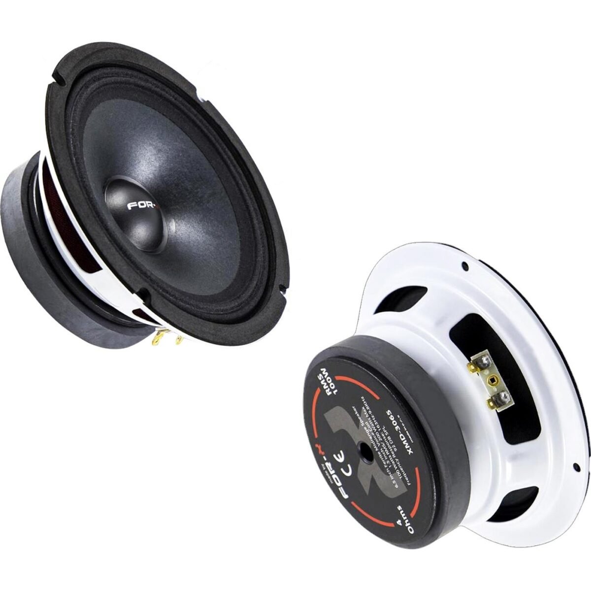 For-X XMD-3065 Oto Mıdrange 16 cm 200 W 2 Adet - Görsel 1