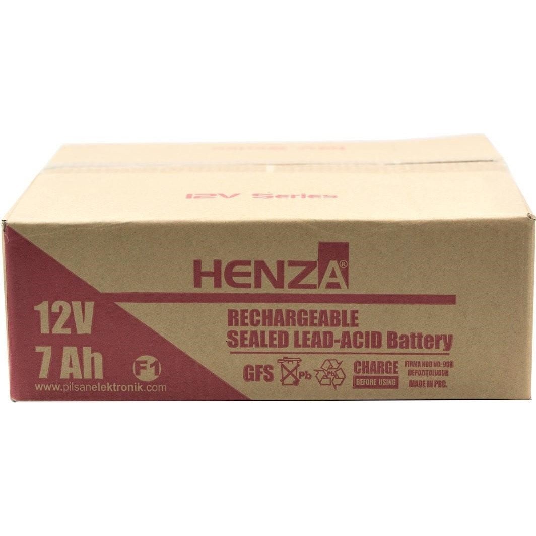 110000118409989.jpg Henza 12V 7.0AH 10 Adet Bakımsız Kuru Akü - Görsel 4