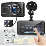 Wevolt MB-300 1296P 4" IPS Dokunmatik Ekran Araç Içi Çift Kamera Gece Görüşlü. Ön ve Arka Araç Kamera. - Görsel 3