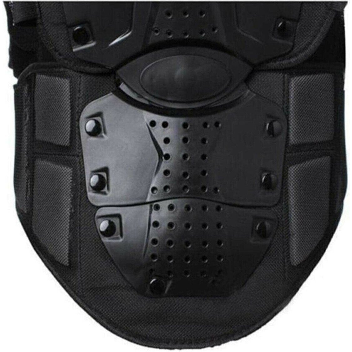110000258084149.jpg Ebakbak Body Armor Fileli Yazlık Full Koruma Omuz Sırt Dirsek Göğüs Karın Koruma Siyah Cross Motorcu Montu - Görsel 4