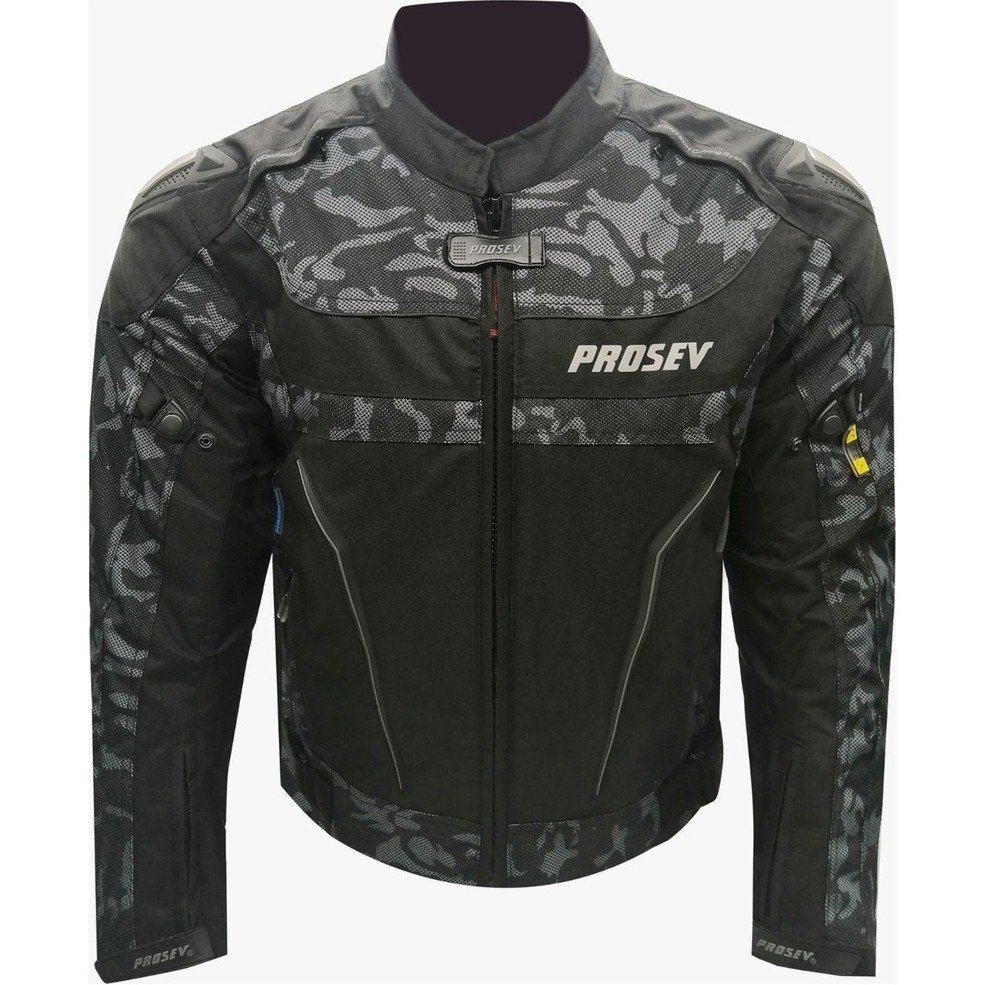 110000314883717.jpg Prosev 18609 Hörgüçlü 4 Mevsim Motosiklet Montu Kamuflaş - Görsel 1