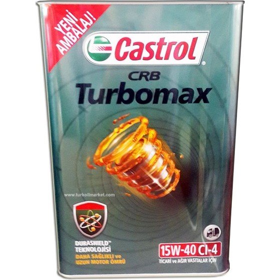 110000393077887.jpg Castrol Crb Turbomax 15W-40 18 Litre Motor Yağı ( 12/2024 ) - Görsel 2