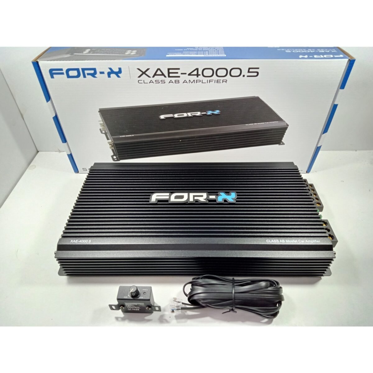For-x 5 Kanal Amfi - For-X XAE-4000.5 - Bass Kontrollü Oto Anfi - Görsel 1