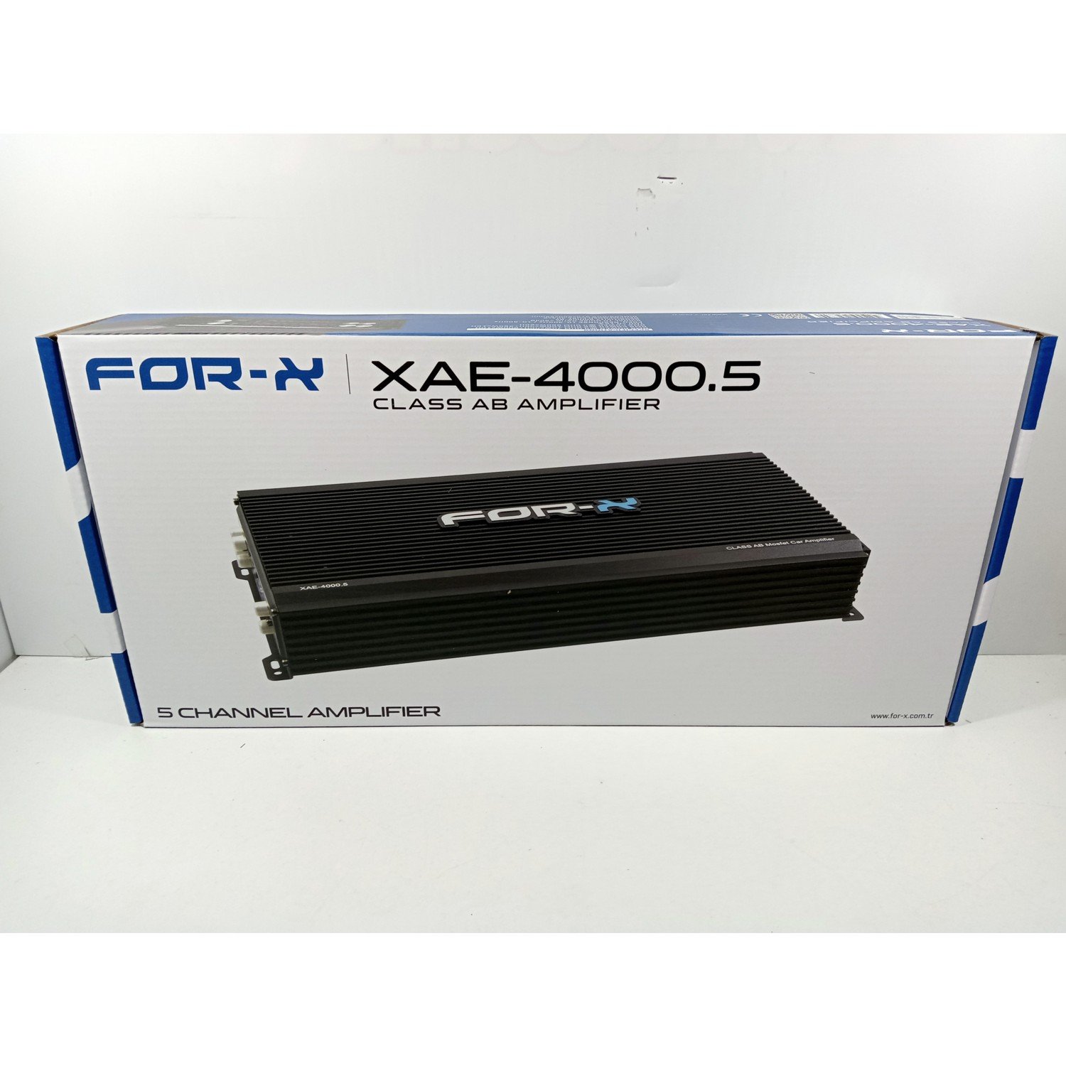 110000400344457.jpg For-x 5 Kanal Amfi - For-X XAE-4000.5 - Bass Kontrollü Oto Anfi - Görsel 2