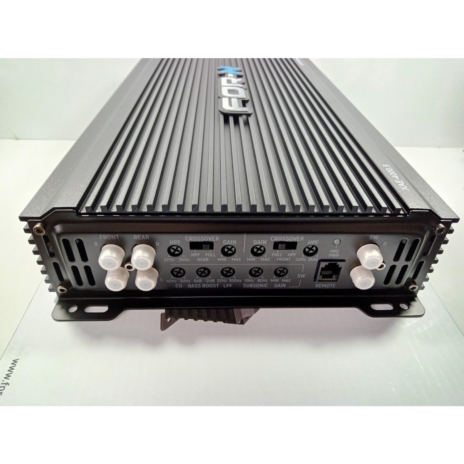 110000400344459.jpg For-x 5 Kanal Amfi - For-X XAE-4000.5 - Bass Kontrollü Oto Anfi - Görsel 4