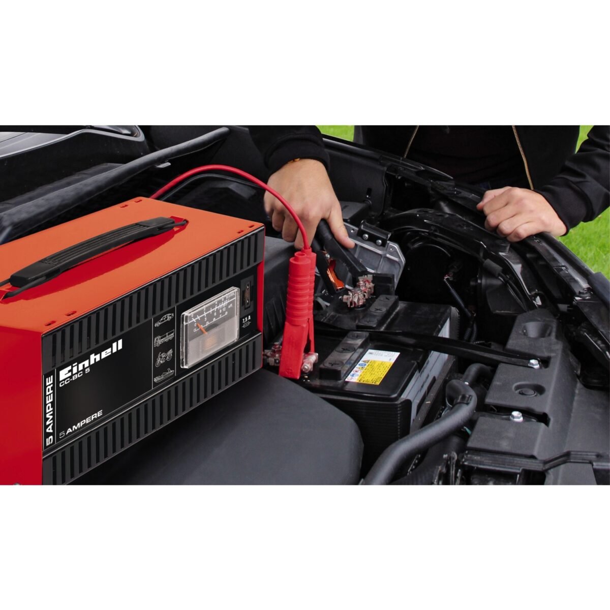 Einhell CC-BC 5, Akü Şarj Cihazı - Görsel 4