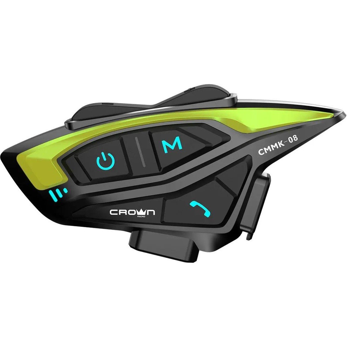 110000415563298.jpg Crown Micro 8 Kişilik intercom Motosiklet Kask Bluetooth Interkom Seti Cmmk-08 - Görsel 3