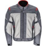 Acerbis Ramsey Wented 2.0 Yazlık Mont Gri Kırmızı - Görsel 2
