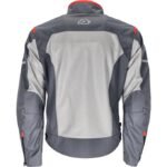 Acerbis Ramsey Wented 2.0 Yazlık Mont Gri Kırmızı - Görsel 4