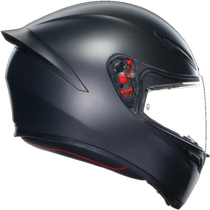 110000456315131.jpg Agv K1 S Mono Matt Black Kapalı Motosiklet Kaskı - Görsel 2