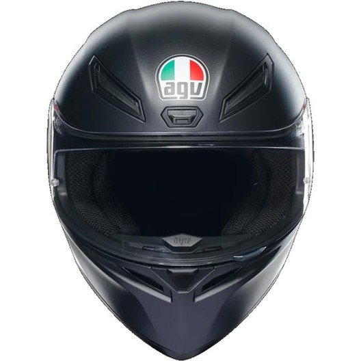 110000456315132.jpg Agv K1 S Mono Matt Black Kapalı Motosiklet Kaskı - Görsel 3