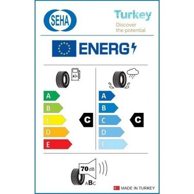 110000459974599.jpg Seha 195/55 R16 87V ST10 Talas Oto Yaz Lastiği (Üretim Yılı: 2025) - Görsel 3