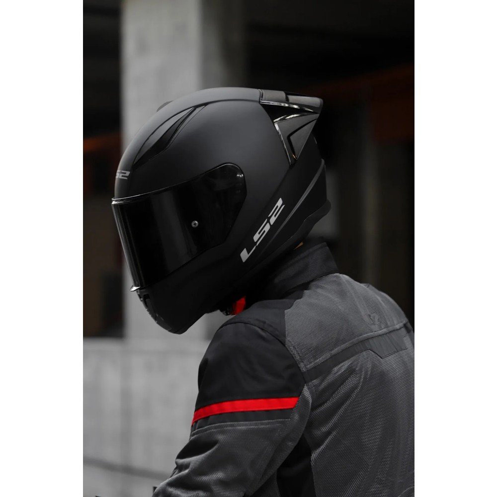 110000470604753.jpg LS2 Rapıd 2 Race Mat Siyah Kask - Görsel 2