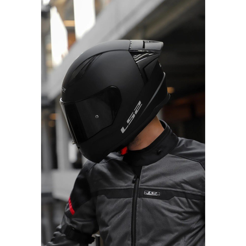 110000470604754.jpg LS2 Rapıd 2 Race Mat Siyah Kask - Görsel 3