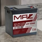 Maz Akü 12 Volt 50 Amper Solar Jel Akü 12V 50AH (Yeni Üretim) - Görsel 3