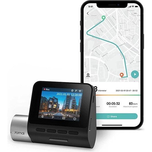 110000501456233.jpg Xiaomi 70MAI Pro Plus+ Akıllı Araç Içi Kamera A500S ve RC06 - Görsel 5