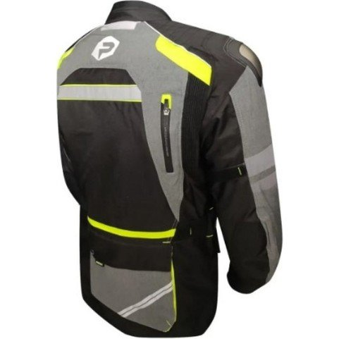 110000516374767.jpg Ebakbak  Motosiklet Montu Long 4 Mevsim Full Korumalı Maxdura 600-D Dayanıklı Kumaş Touring Motor Mont Yellow ANL2202 - Görsel 2