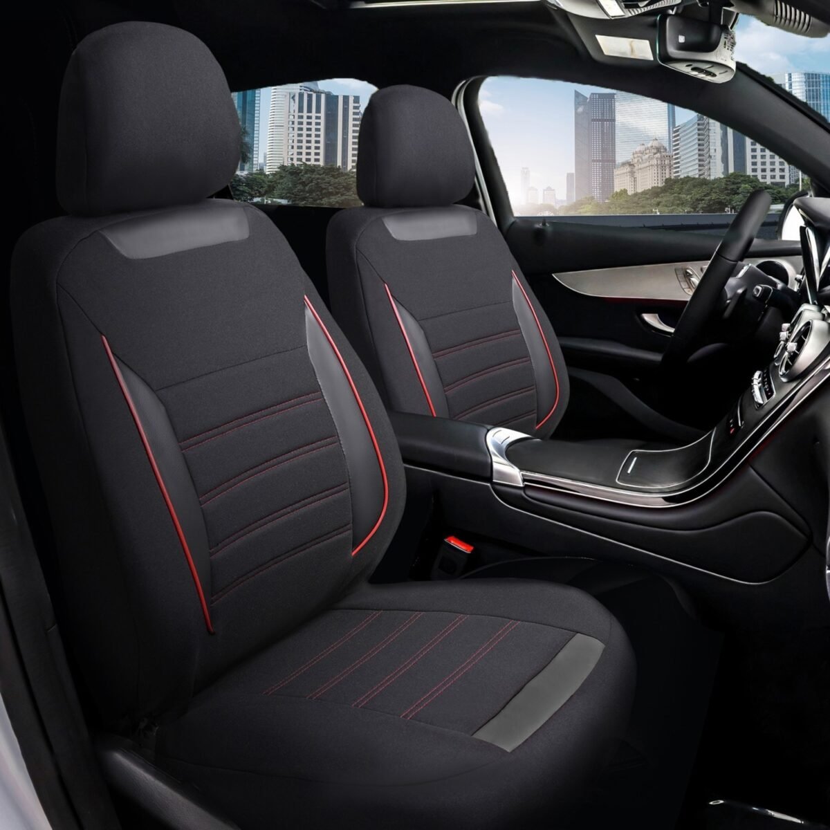 Z&C MAXTECH Volkswagen Golf 7 Uyumlu Özel Tasarım Oto Koltuk Kılıfı Seti Smart K - Görsel 1