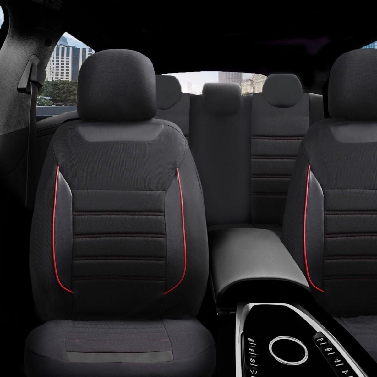 Z&C MAXTECH Volkswagen Golf 7 Uyumlu Özel Tasarım Oto Koltuk Kılıfı Seti Smart K - Görsel 2