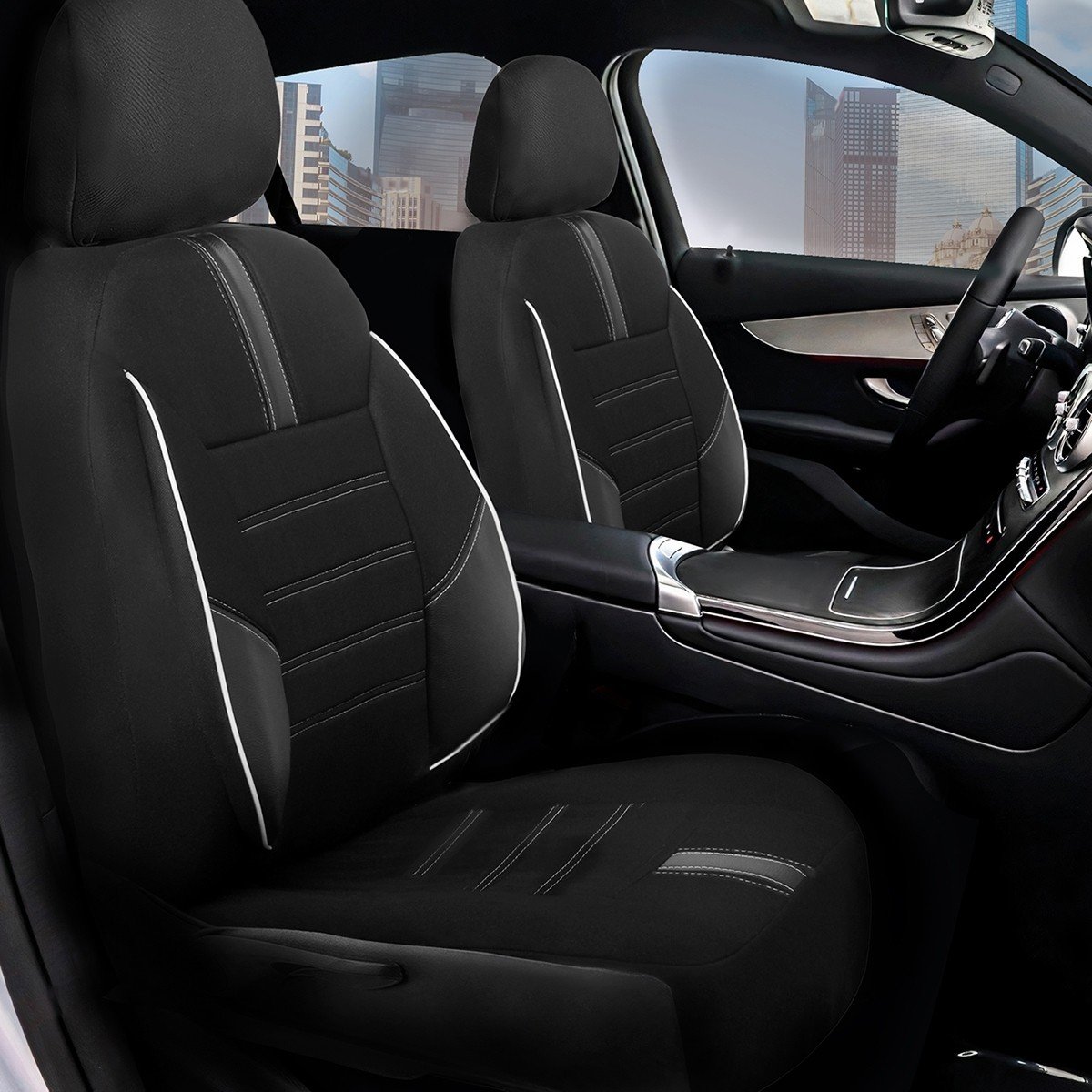 110000549029021.jpg Z&C MAXTECH Dacia Duster Uyumlu Özel Tasarım Oto Koltuk Kılıfı Seti Star B - Görsel 1