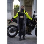 Motobros Neon Premium Cepli Astarlı Motosiklet Yağmurluğu (Garantili Ürün) - Görsel 3