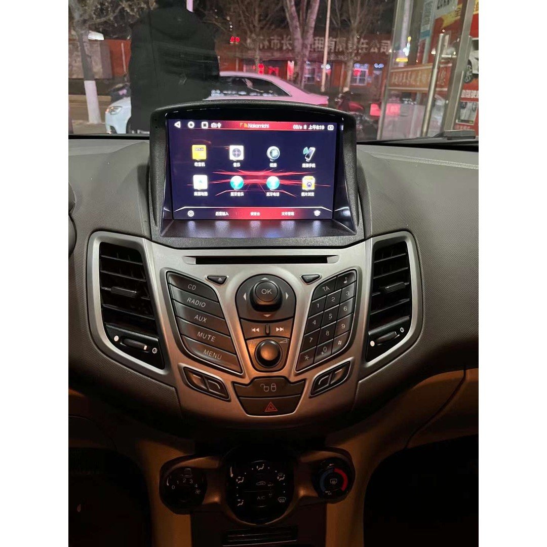 110000563976741.jpg Conio Ford 2009-2017 Fiesta Android Sürüm 13 Kablosuz Carplay Navigasyon Multimedya 9 Inç Ekran 4gb Ram 32GB Rom Hafıza - Görsel 3