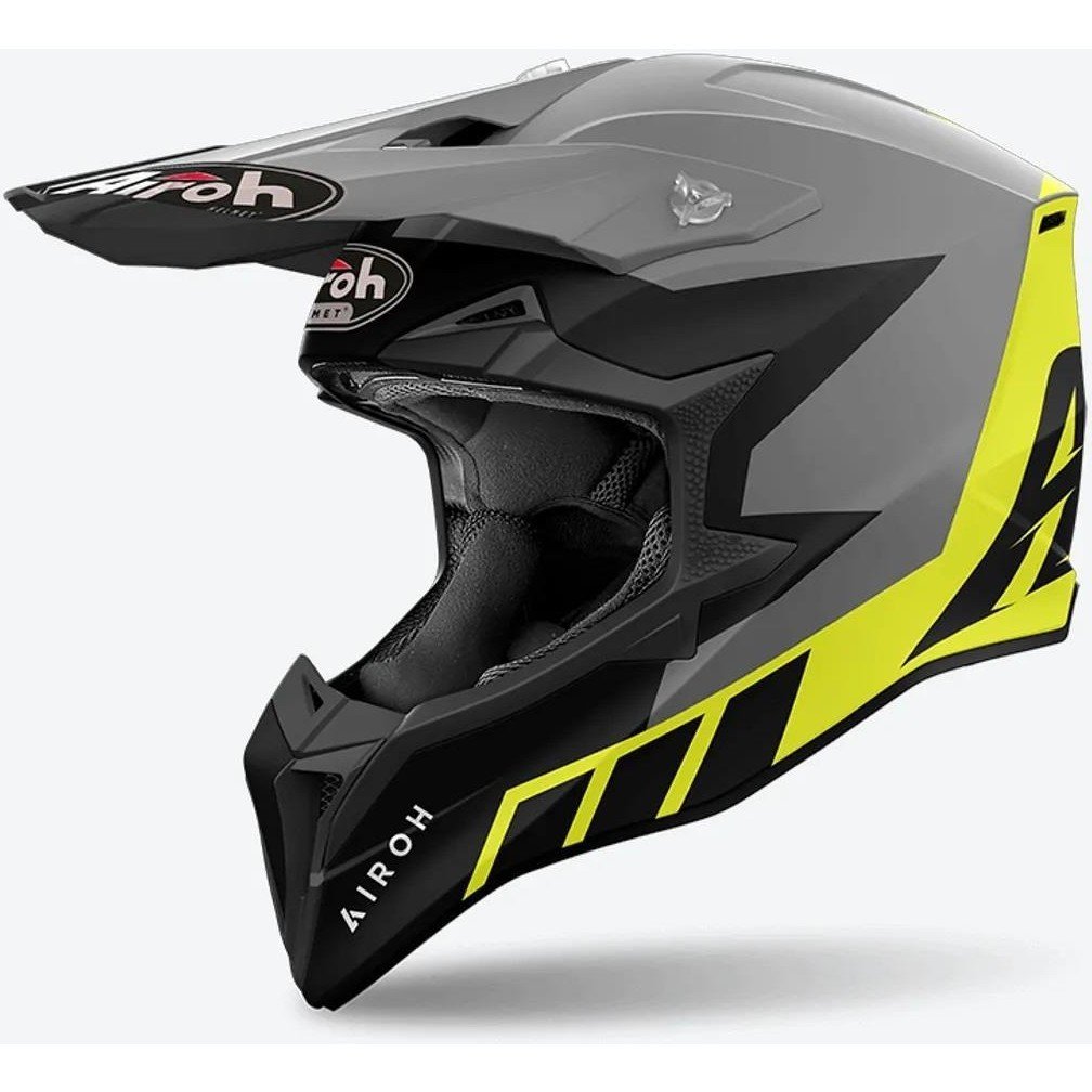 110000576743606.jpg Aıroh Wraap Reloaded Yellow Kask - Görsel 1