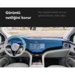 Engo Mercedes Eqs 500 Ekran Koruıyucu Şeffaf Nano Tam Kaplama Şeffaf - Görsel 4