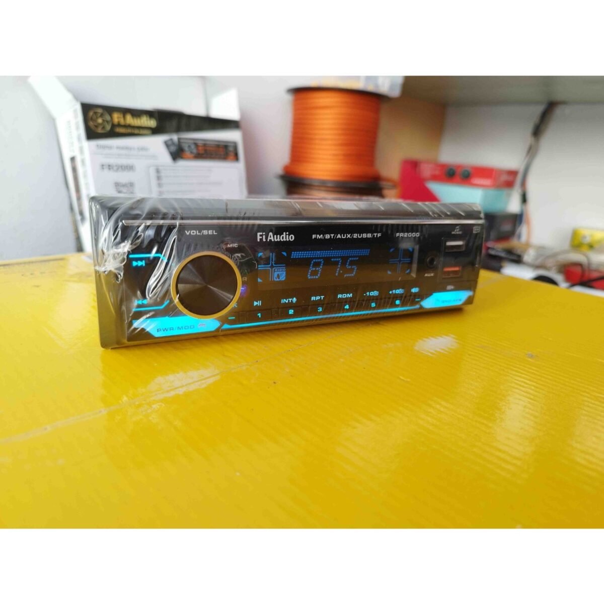 Fi Audio Fiaudio 4X60 Ses Çıkışlı Çift USB Aux Bluetooth ve Radyolu Oto Teyp - Görsel 2