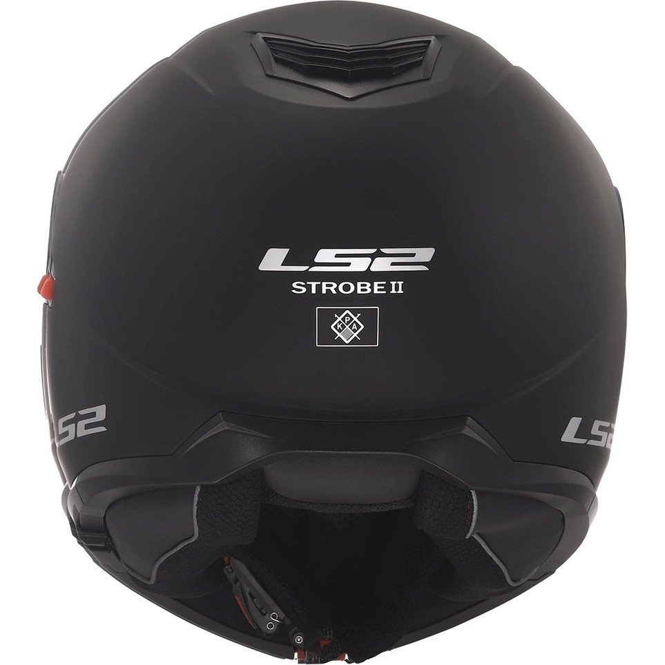 110000626073495.jpg Ls2 Strobe 2 Çene Açılır Mat Siyah Kask - Görsel 5