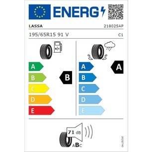 110000641523439.jpg Lassa 195/65 R15 91V Revola Oto Yaz Lastiği (Üretim Yılı: 2024) - Görsel 3