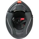 Ebakbak Motosiklet Çene Açılır Kask Güneş Vizörlü Ece 22.06 Sertifikalı Yeni Sezon Motor Kaskı V2 Yeşil Gri - Görsel 5