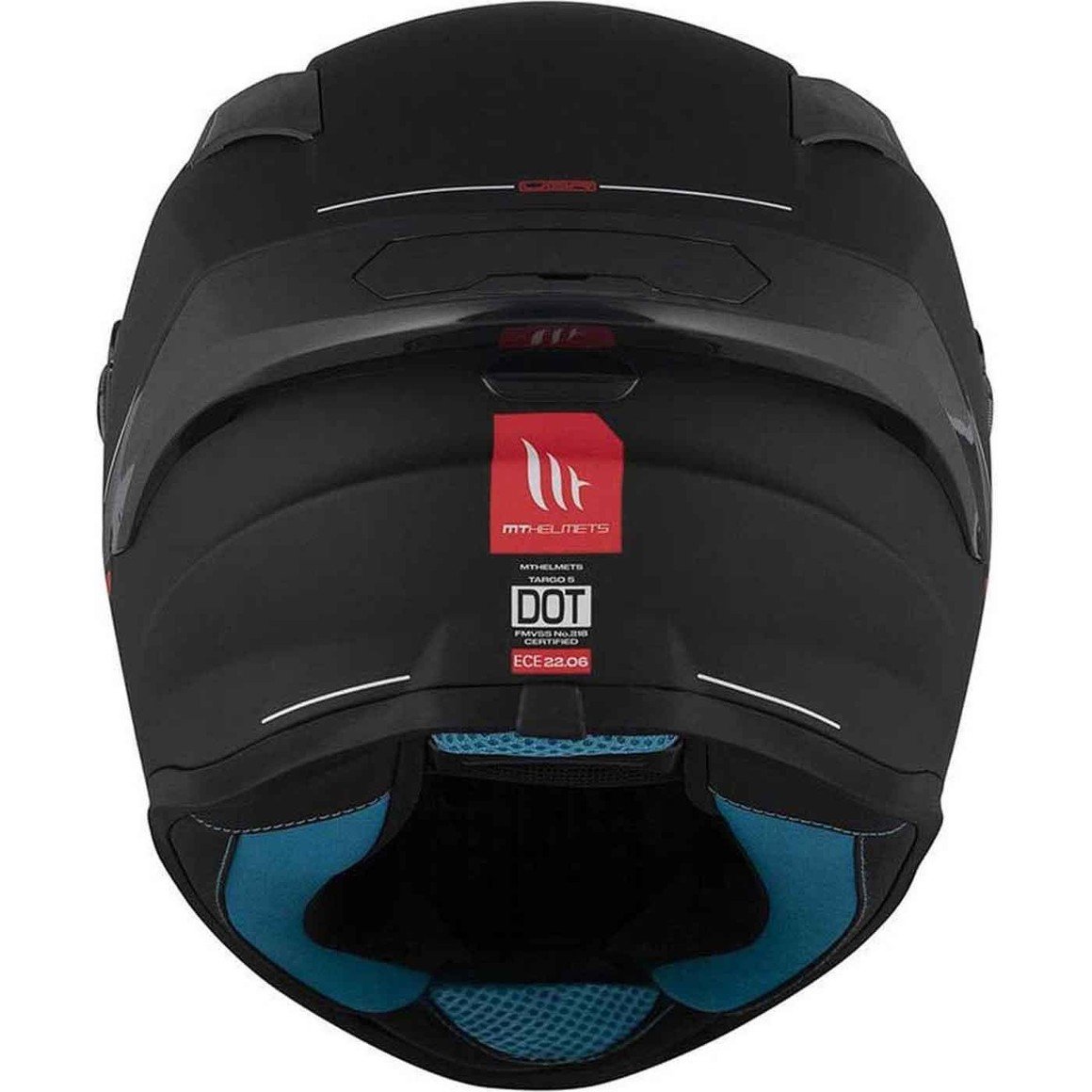 110000680067124.jpg mt Targo S Solid A1 Mat Kapalı Kask - Görsel 5