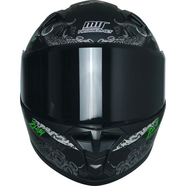 110000684798496.jpg Ebakbak Motosiklet ve Bisiklet Mini Çocuk Kaskı Full Face Ce Sertifikalı Child Motor Kask Siyah - Görsel 2