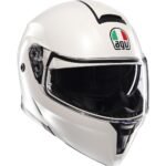 Agv Streetmodular Mono Matt Materia White Çene Açılır Kask