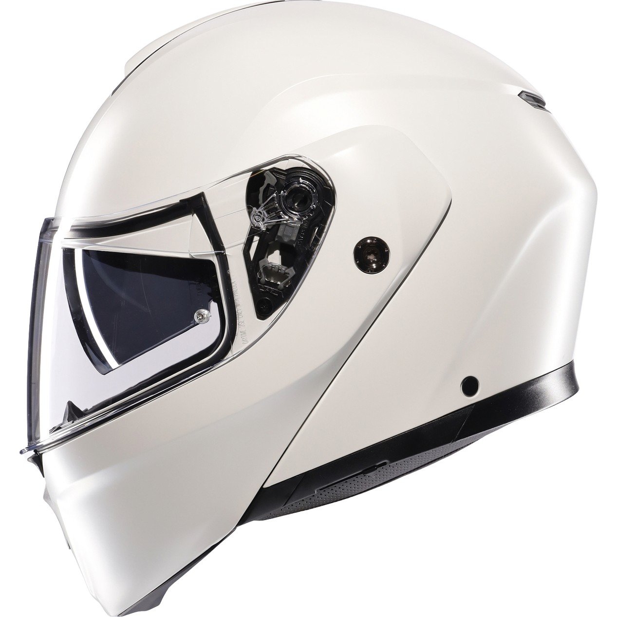 110000713489963.jpg Agv Streetmodular Mono Matt Materia White Çene Açılır Kask - Görsel 5