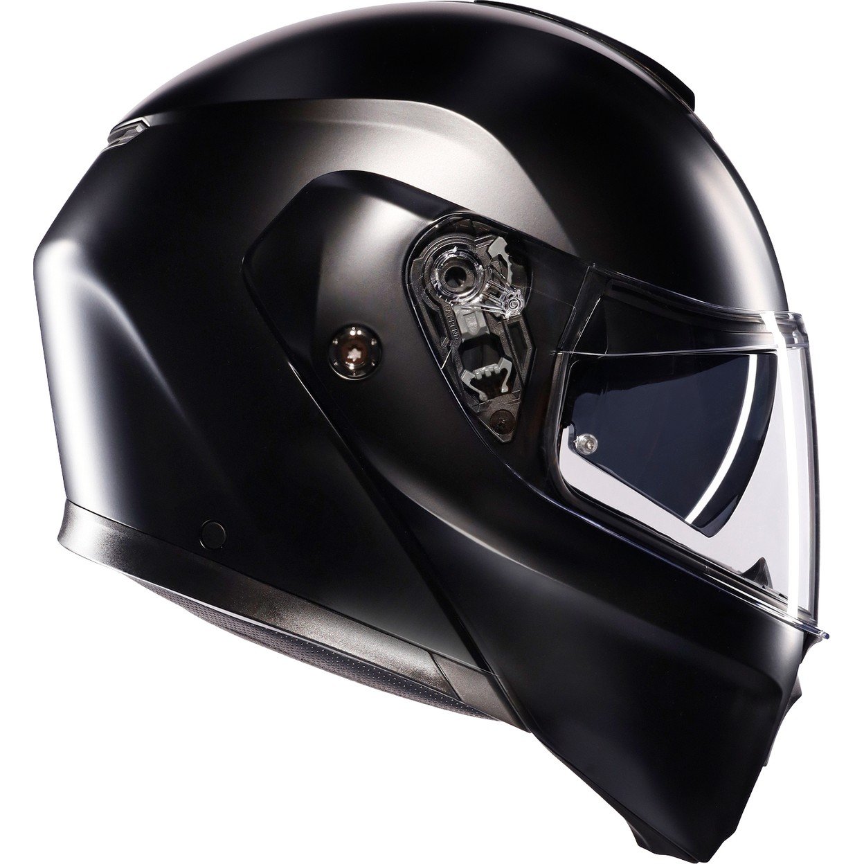 110000713491431.jpg Agv Streetmodular Mono Matt Black Çene Açılır Kask - Görsel 2