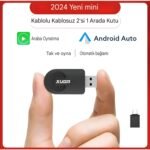 Venom Xuda Mini Kablosuz 2 In 1 Kutusu Carplay 5g Wif & Bluetooth 5.0 Android Ios Otomatik Tak ve Çalıştır