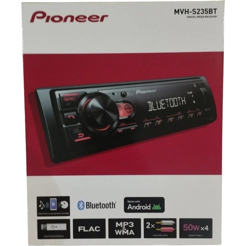 110000740590618.jpg Pioneer MVH-S235BT USB Bt 2 Amfi Çıkışlı Yeni Seri Oto Mp3 Çalar - Görsel 2