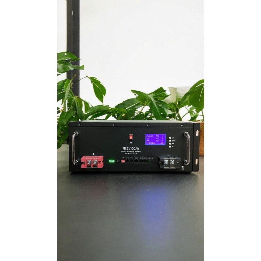 110000779825238-2.jpg 51.2V 100AH Lifepo4 Batarya + Ekran + Bluetooth ( 48V Sistem) UniSun Enerji - Görsel 1