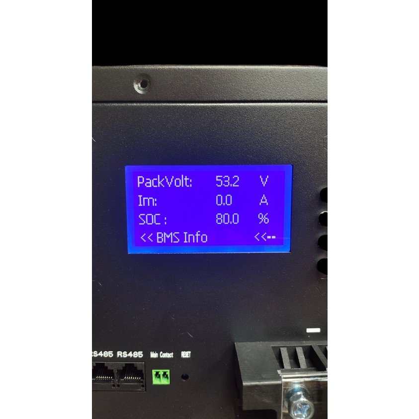 110000779825240-2.jpg 51.2V 100AH Lifepo4 Batarya + Ekran + Bluetooth ( 48V Sistem) UniSun Enerji - Görsel 3