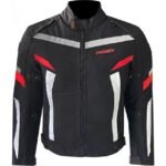 Ebakbak Motosiklet Montu 4 Mevsim Full Koruma Özel Oxford 600-D Kumaş Motor Mont Kırmızı