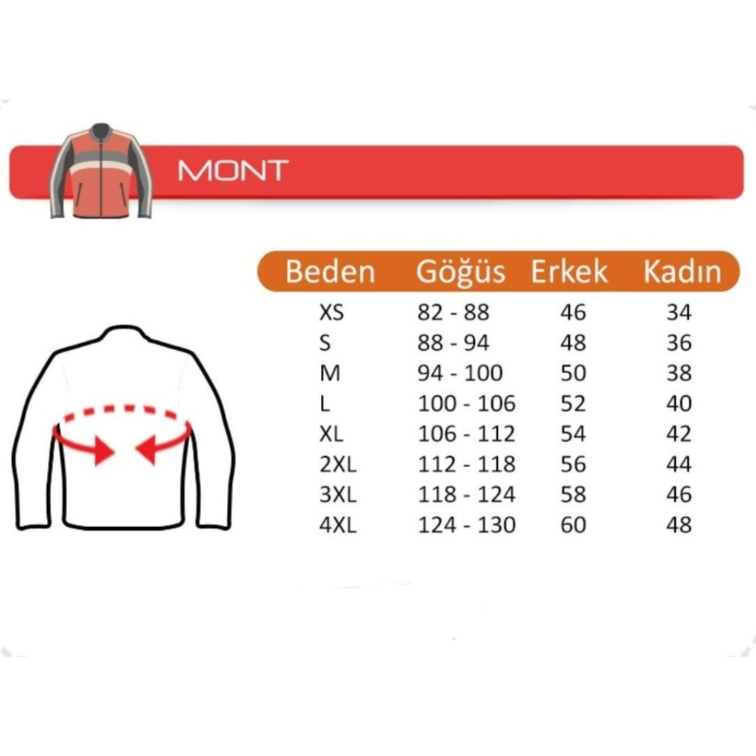 110000783677991.jpg Ebakbak Motosiklet Kadın Montu 4 Mevsim Full Koruma Deri ve Maxdura 600-D Kumaş Women Motor Mont Leather V2 - Görsel 4