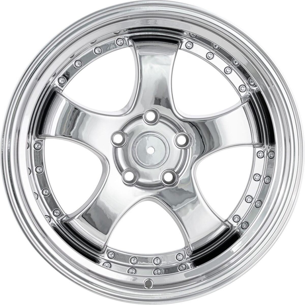 Emr 18 Inç 5X114.3 Ssr Krom Jant Modeli Honda Toyota Hyundai (4 Adet) - Görsel 1