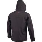 Ebakbak Motosiklet Montu Full Korumalı Softjell Kumaş Reflektif Kışlık Kurye Motor Mont Grey - Görsel 2