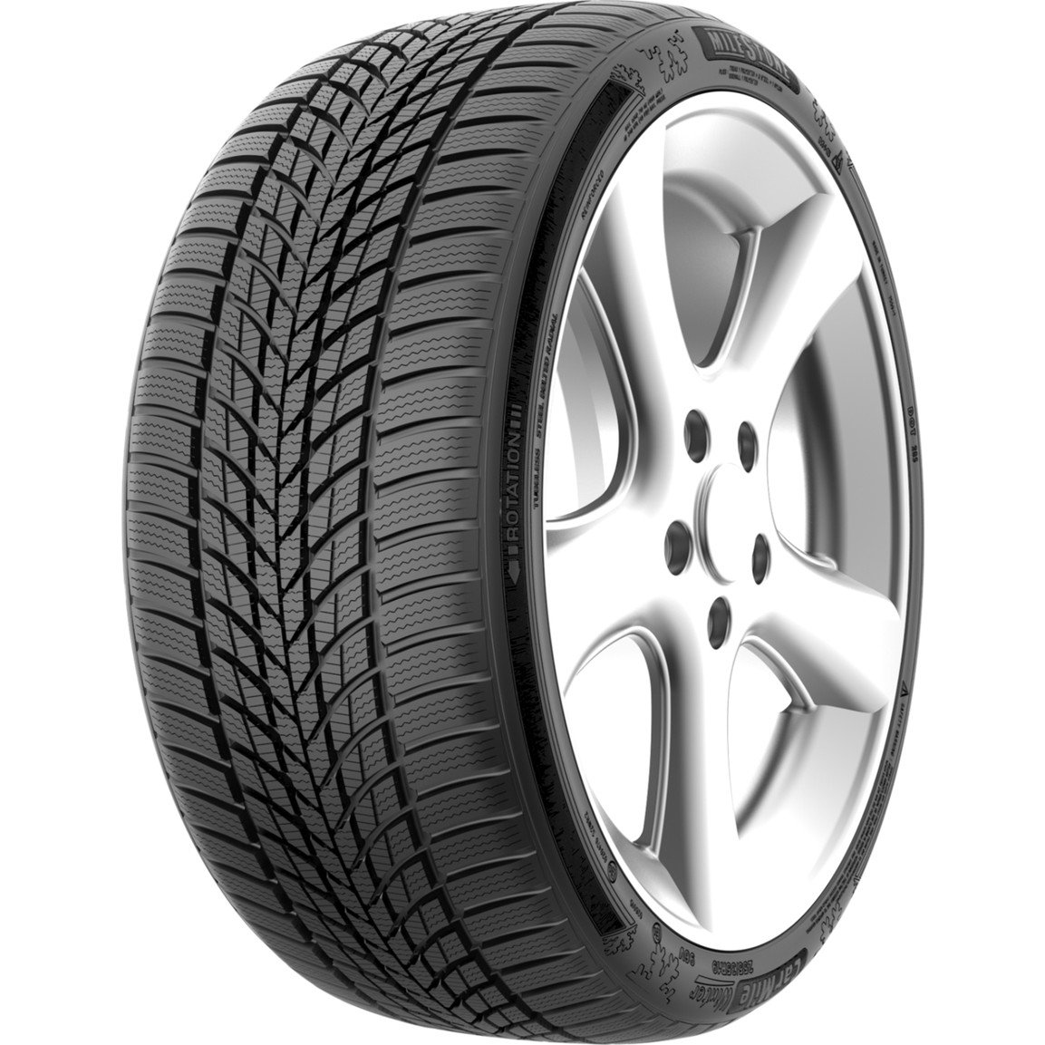 110000805679606.jpg Milestone 185/65 R14 86T Carmile Winter Oto Kış Lastiği (Üretim Yılı: 2024) - Görsel 1