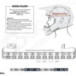RXR CLK831 Çeneaçılır Kask Rxr XL - Görsel 5