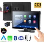 Ventus Mpıa M88D Araç Içi Kamera Android Auto Apple Car Play Arka Geri Görüş Kamera 7" 4K